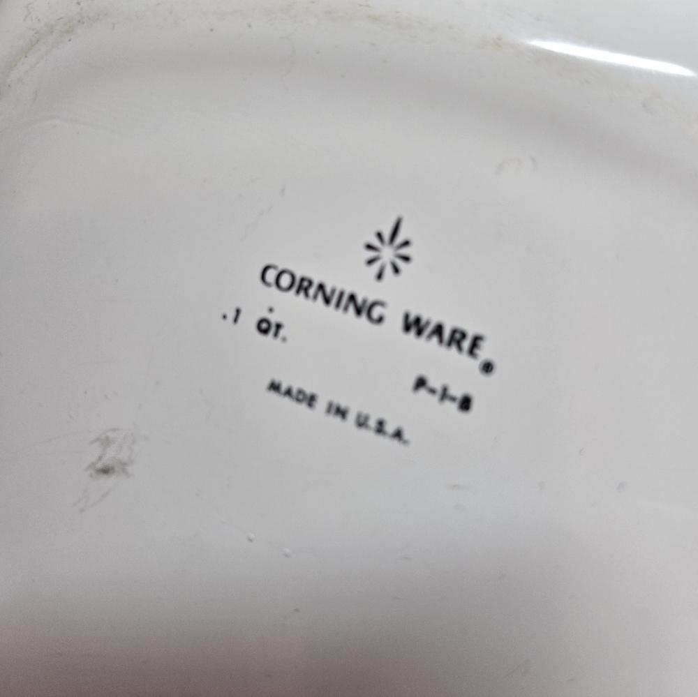 3 pc Vintage Corningware Blue Cornflower Casserole Baking Dishes No Lids - Picture 8 of 8